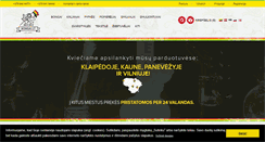 Desktop Screenshot of bongai.lt